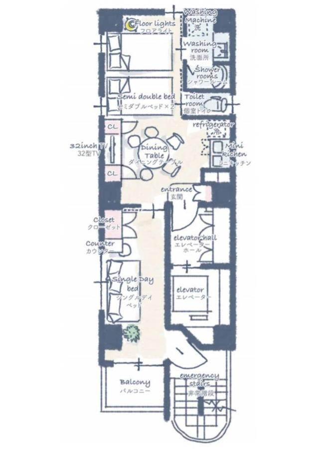 Prime Suites Tokyo Eksteriør bilde
